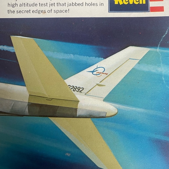 DOUGLAS X-3 STILETTO by REVELL HISTORY MAKERS 1:65 SCALE - Picture 3 of 11
